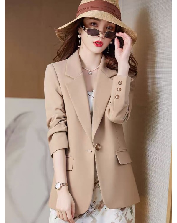 Greenhatt   Spring and Autumn Small Suit Jacket Wo...